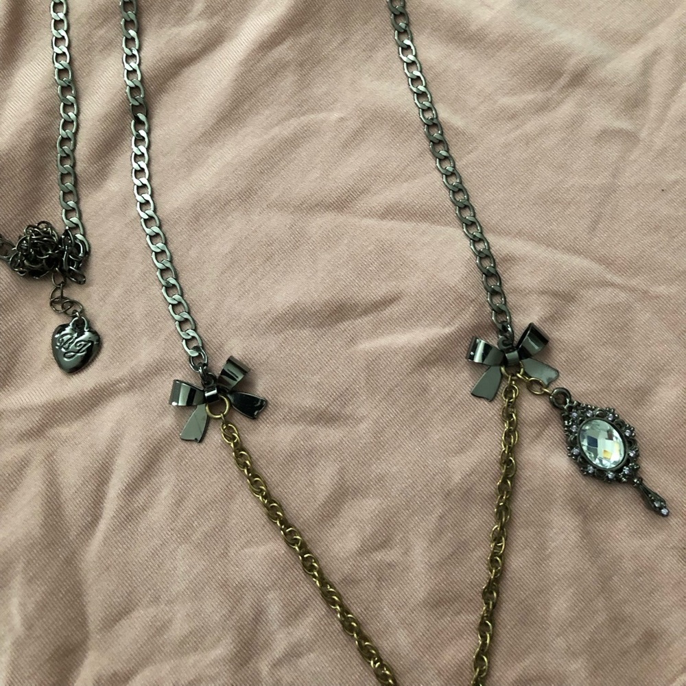Betsey Johnson ballerina long necklace - Picture 4 of 6